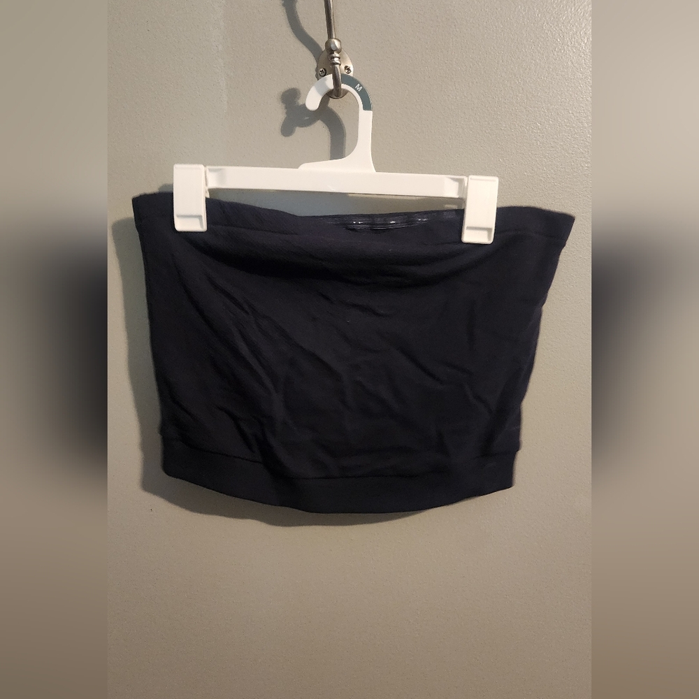 Womens Navy Blue Tube Top.